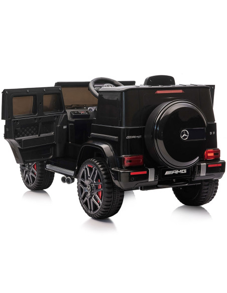 ELJG63MB23B,Masinuta electrica Chipolino SUV Mercedes G63 AMG cu scaun din piele si roti EVA black
