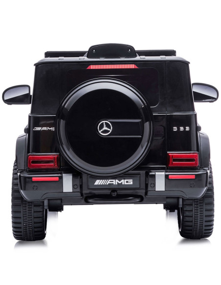 ELJG63MB23B,Masinuta electrica Chipolino SUV Mercedes G63 AMG cu scaun din piele si roti EVA black