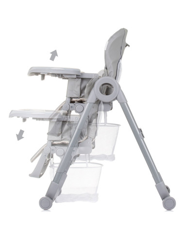 STHMC02401GY,Scaun de masa Chipolino Master Chef pure grey