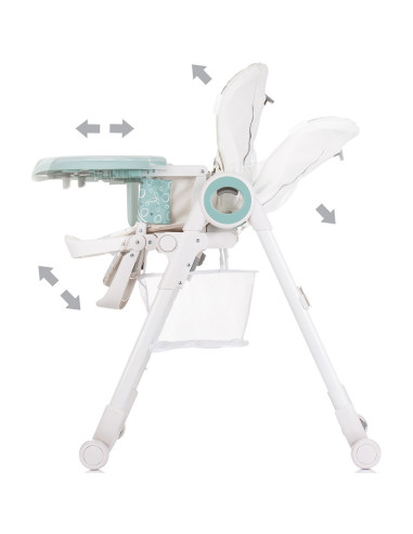 STHMC02405PG,Scaun de masa Chipolino Master Chef pastel green