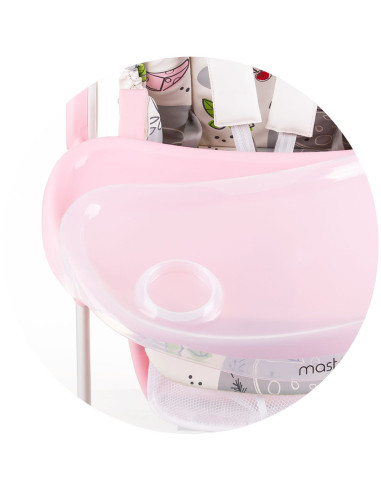 STHMC02406FL,Scaun de masa Chipolino Master Chef flamingo