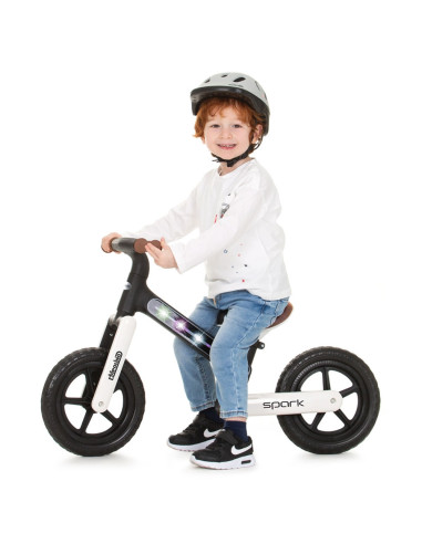 DIKSK02401BW,Bicicleta fara pedale Chipolino Spark black white