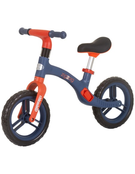 DIKZZ02401BR,Bicicleta fara pedale Chipolino Zig Zag blue red