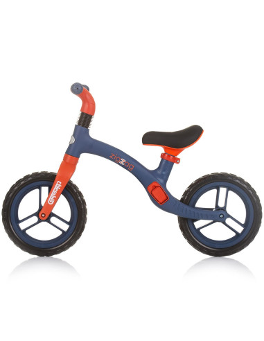 DIKZZ02401BR,Bicicleta fara pedale Chipolino Zig Zag blue red
