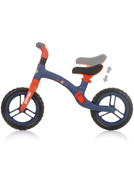 DIKZZ02401BR,Bicicleta fara pedale Chipolino Zig Zag blue red