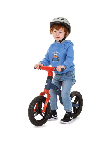 DIKZZ02401BR,Bicicleta fara pedale Chipolino Zig Zag blue red
