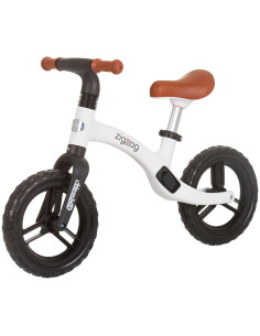 DIKZZ02402BW,Bicicleta fara pedale Chipolino Zig Zag black white