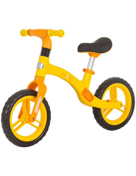DIKZZ02404OY,Bicicleta fara pedale Chipolino Zig Zag orange yellow