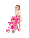 KZKDL02401MC,Carucior pentru papusi Chipolino Dolly multicolor