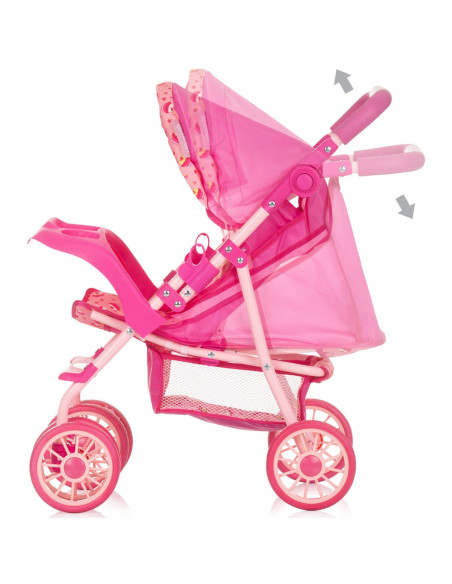 KZKDL02402CC,Carucior pentru papusi Chipolino Dolly cupcakes