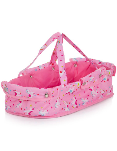 KZKDR02403UN,Carucior pentru papusi Chipolino Dora unicorn