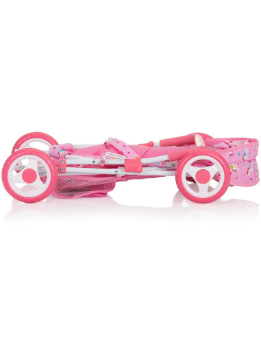 KZKDR02403UN,Carucior pentru papusi Chipolino Dora unicorn