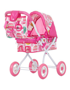 KZKEL02401MC,Carucior pentru papusi Chipolino Emily multicolor