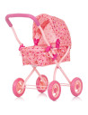 KZKEL02402CC,Carucior pentru papusi Chipolino Emily cupcakes