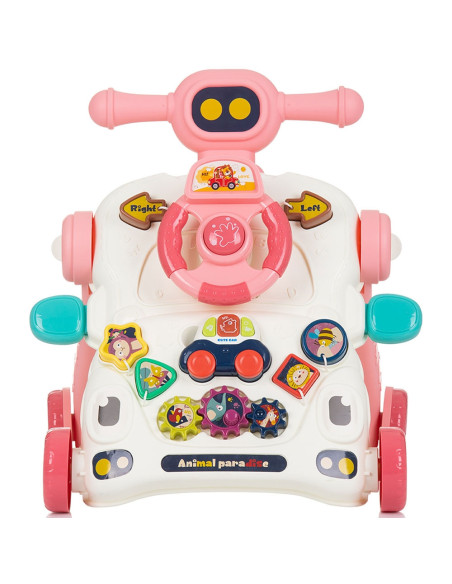 MIKCAR0243PI,Premergator Chipolino Car 3 in 1 pink