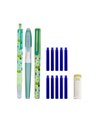 Set stilouri si pix cu cerneala termosensibila, Verde