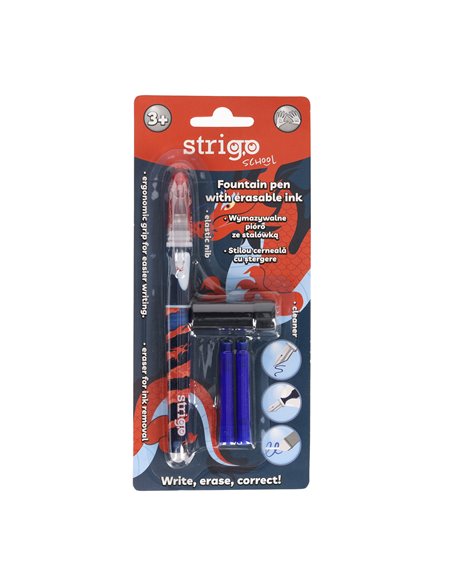 Stilou Strigo cu cerneala termosensibila, stergere prin frictiune SSC474, Motiv Dragon