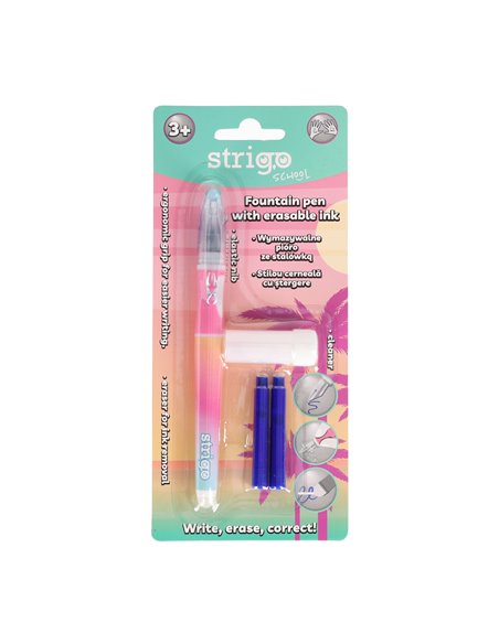 Stilou Strigo cu cerneala termosensibila, stergere prin frictiune SSC468, Motiv Gradient