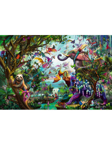 RVSPA00812,Ravensburger - Puzzle animale tropicale 4000 piese