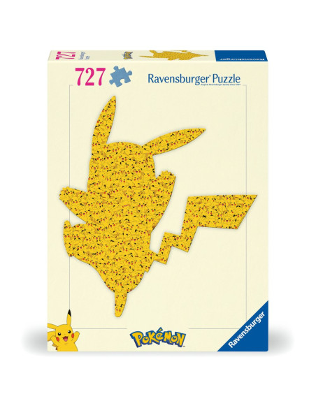 RVSPA01212,Ravensburger - Puzzle contur Pikachu 727 piese