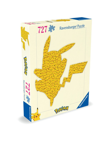 RVSPA01212,Ravensburger - Puzzle contur Pikachu 727 piese