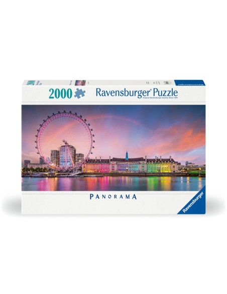 RVSPA00805,Ravensburger - Puzzle panorama Londra colorata 2000 piese