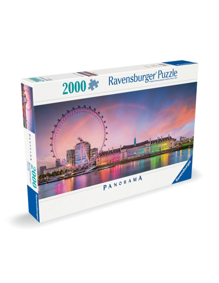 RVSPA00805,Ravensburger - Puzzle panorama Londra colorata 2000 piese