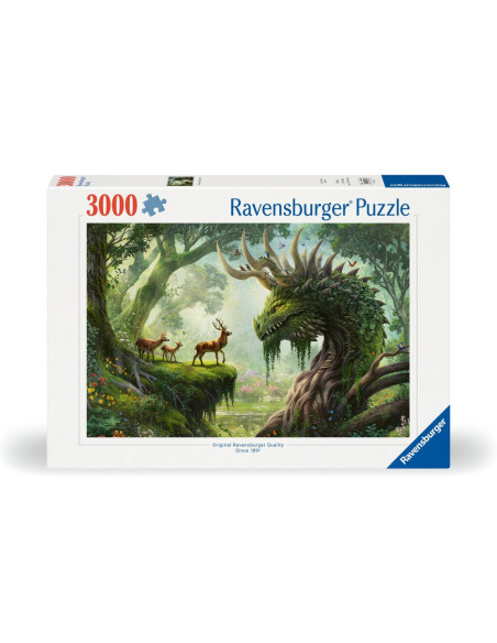 RVSPA00808,Ravensburger - Puzzle dragonul din padure 3000 piese