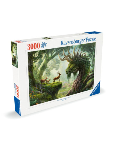 RVSPA00808,Ravensburger - Puzzle dragonul din padure 3000 piese