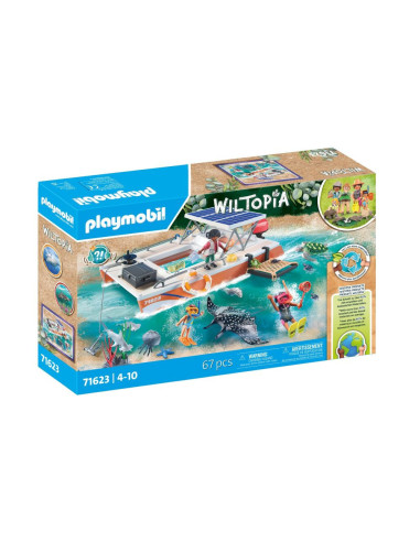 PM71623,Playmobil - Examinarea barierelor de corali PM71623,Playmobil - Examinarea barierelor de corali