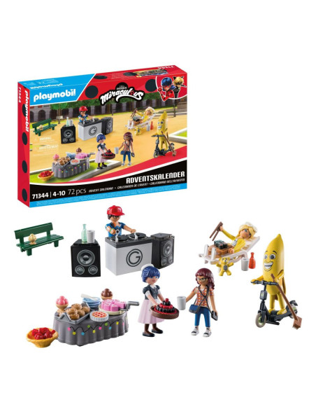 PM71344,Playmobil - Calendar Craciun Miraculous picnic in Paris PM71344,Playmobil - Calendar Craciun Miraculous picnic in Paris