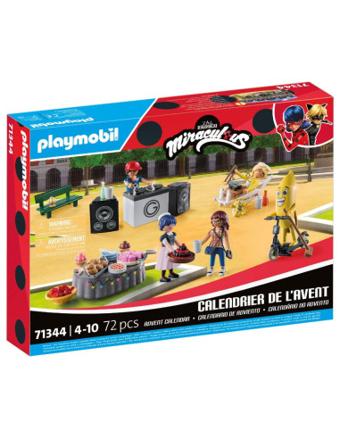 PM71344,Playmobil - Calendar Craciun Miraculous picnic in Paris PM71344,Playmobil - Calendar Craciun Miraculous picnic in Paris