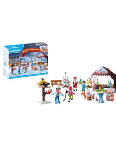 PM71472,Playmobil - Calendar targ de Craciun