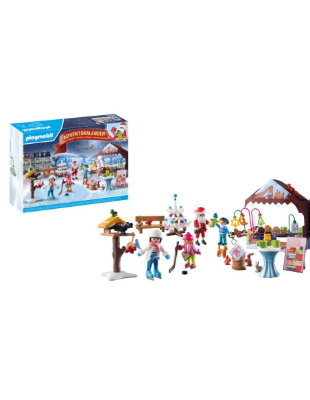 PM71472,Playmobil - Calendar targ de Craciun PM71472,Playmobil - Calendar targ de Craciun