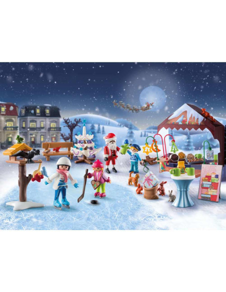 PM71472,Playmobil - Calendar targ de Craciun PM71472,Playmobil - Calendar targ de Craciun