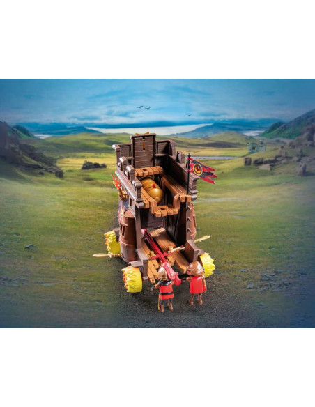 PM71643,Playmobil - Trasura de lupta a atacatorilor Burnham Raiders PM71643,Playmobil - Trasura de lupta a atacatorilor Burnham Raiders