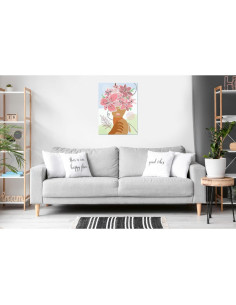RVSPBN23908,Ravensburger - Pictura pe numere Tablou Canvas femeie cu flori in cap 2