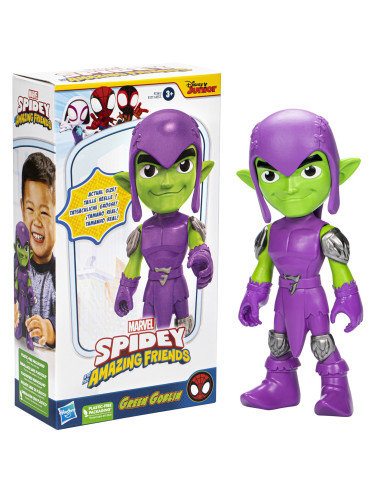 F3711_F7261,Spidey Prietenii Extraordinari Figurina Green Goblin Supradimensionata 22.8cm