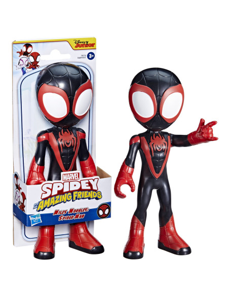 F6689_F8175,Spidey Prietenii Extraordinari Figurina Supradimensionata Miles Morales Spider Man 23cm