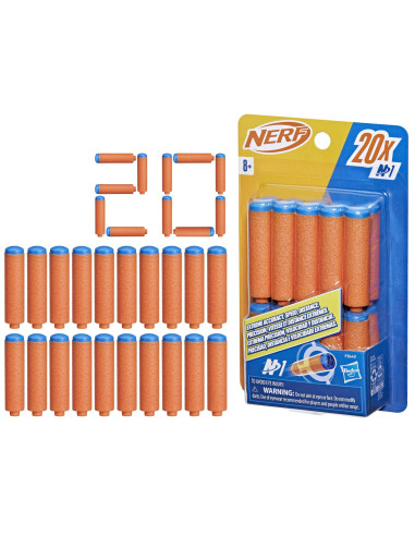 F8640,Nerf Set 20 De Sageti N1