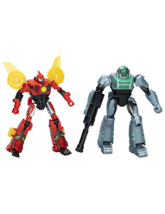 F8438,Transformers Earthspark Set 2 Figurine Terran Twitch Si Robby Malto 2