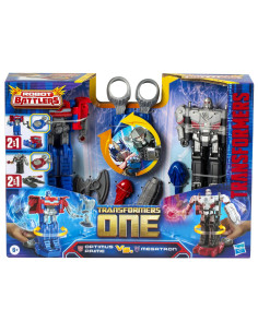 F9207,Transformers One Set 2 Figurine Optimus Prime Si Megatron