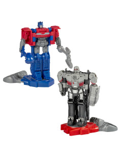 F9207,Transformers One Set 2 Figurine Optimus Prime Si Megatron 2
