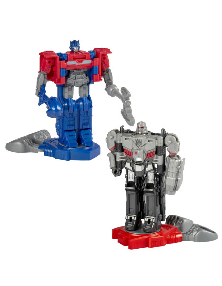 F9207,Transformers One Set 2 Figurine Optimus Prime Si Megatron