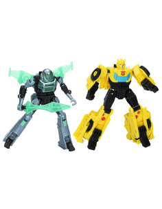 F8439,Transformers Earthspark Set 2 Figurine Bumblebee Si Mo Malto 2