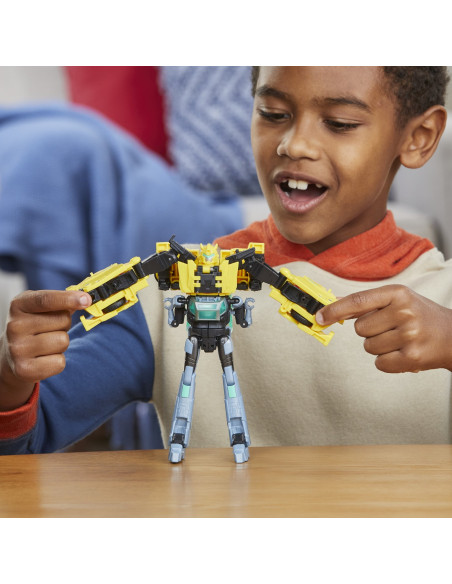 F8439,Transformers Earthspark Set 2 Figurine Bumblebee Si Mo Malto