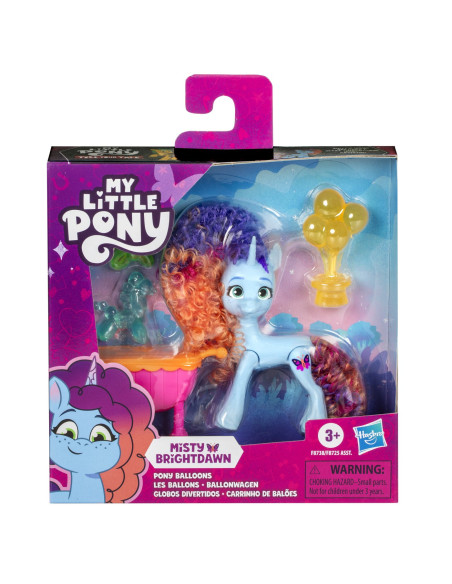 F8725_F8738,My Little Pony Misty Brightdawn Si Baloanele Set Figurina Si 4 Accesorii