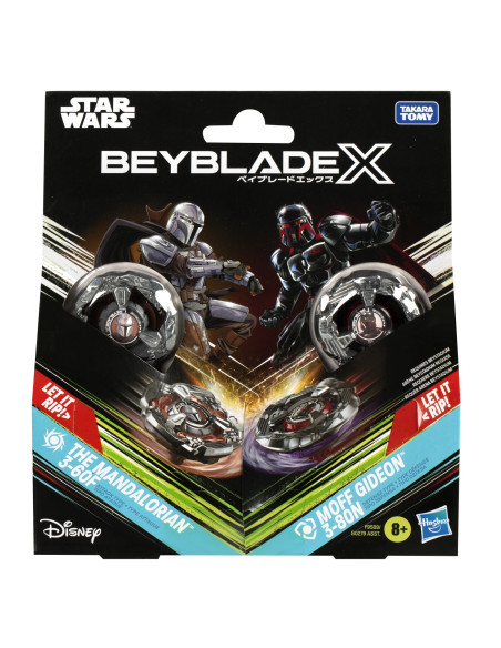 G0279_F9589,Beyblade X Star Wars Pachet Duo The Mandalorian 3-60f Si Moff Gideon 3-80n