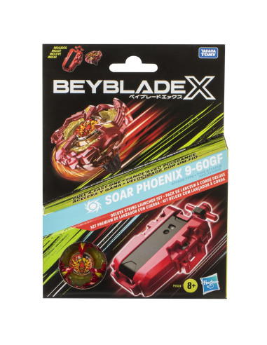 F9324,Beyblade X Set Deluxe String Soar Phoenix 9-60gf