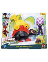 F9482_G0125,Spidey Si Prietenii Marvel Dino Webs Dino Spin Si Ghost Spider